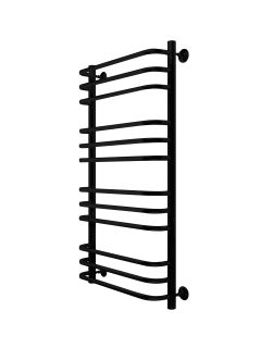 Полотенцесушитель водяной Indigo Brace LBCW100-50BR 100x50 см чёрный муар